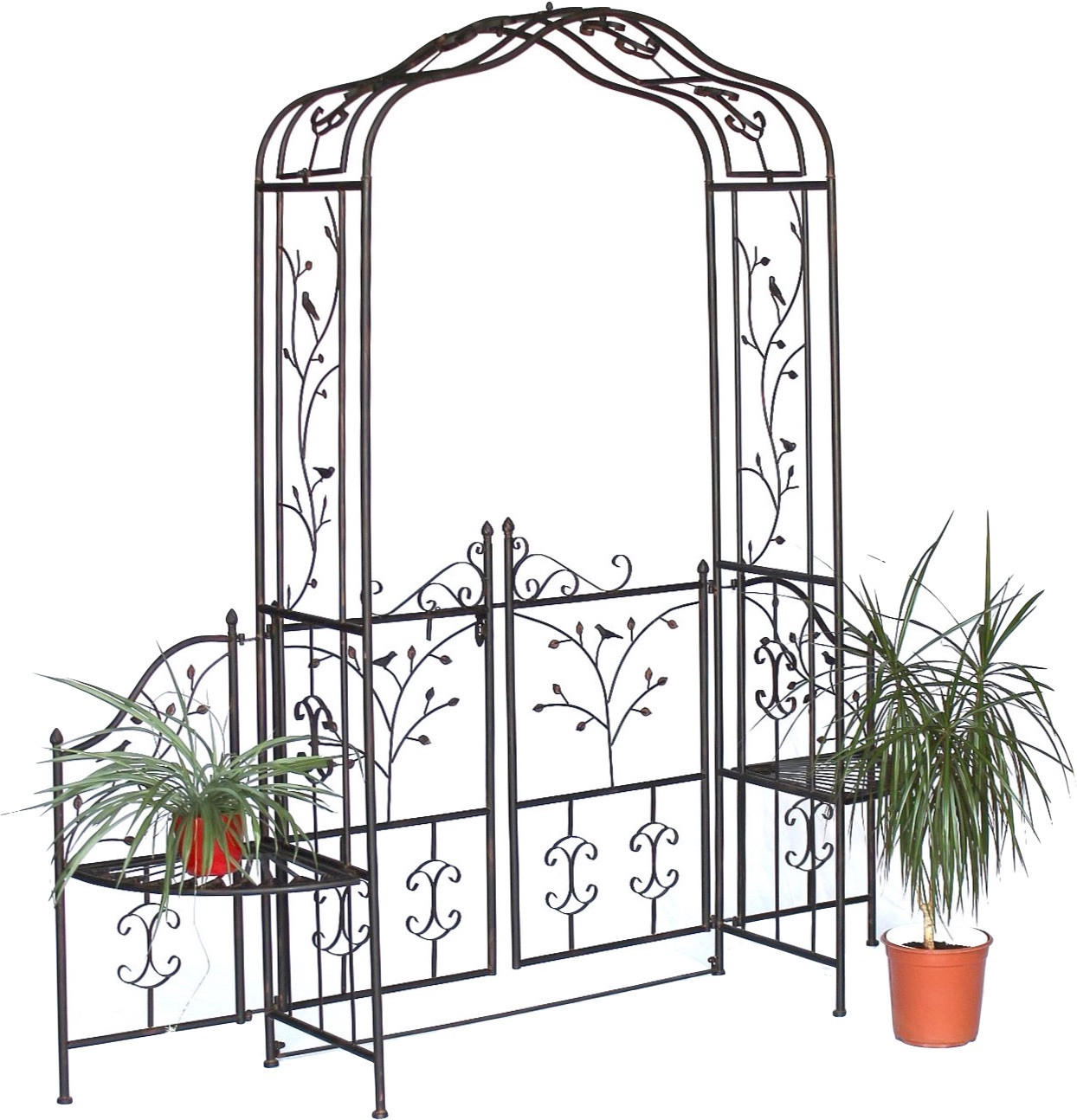 DanDiBo Rosenbogen Braun 210x215x45 cm