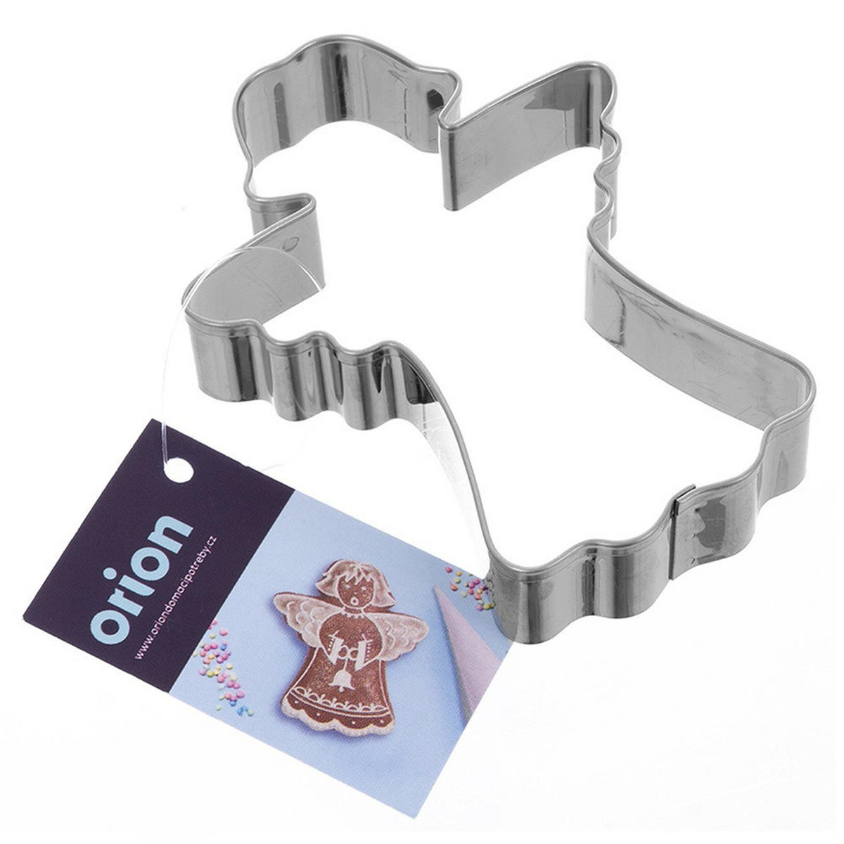 AUSSTECHFORM Engel 8 cm Silber - Silberfarben, Metall (6/1.5/7cm) - Orion 
