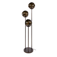 STEHLEUCHTE Stellar Braun 32/32/164 cm - Braun, Glas (32/32/164cm) - Hoyz Collection