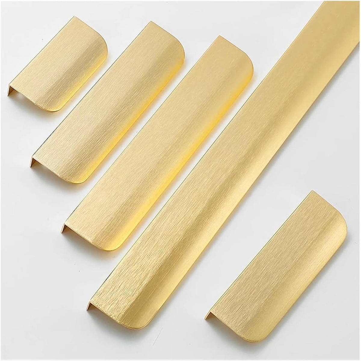 MÖBELGRIFF Gold 10er-Set 120 mm - Goldfarben, Metall (4/12/4cm)