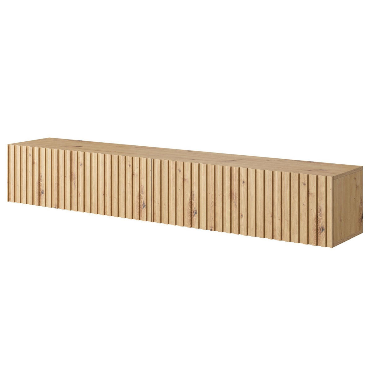TV stolík Telire dub 175/30/32 cm - dub artisan, kompozitné drevo (175/30/31.6cm) - Selsey