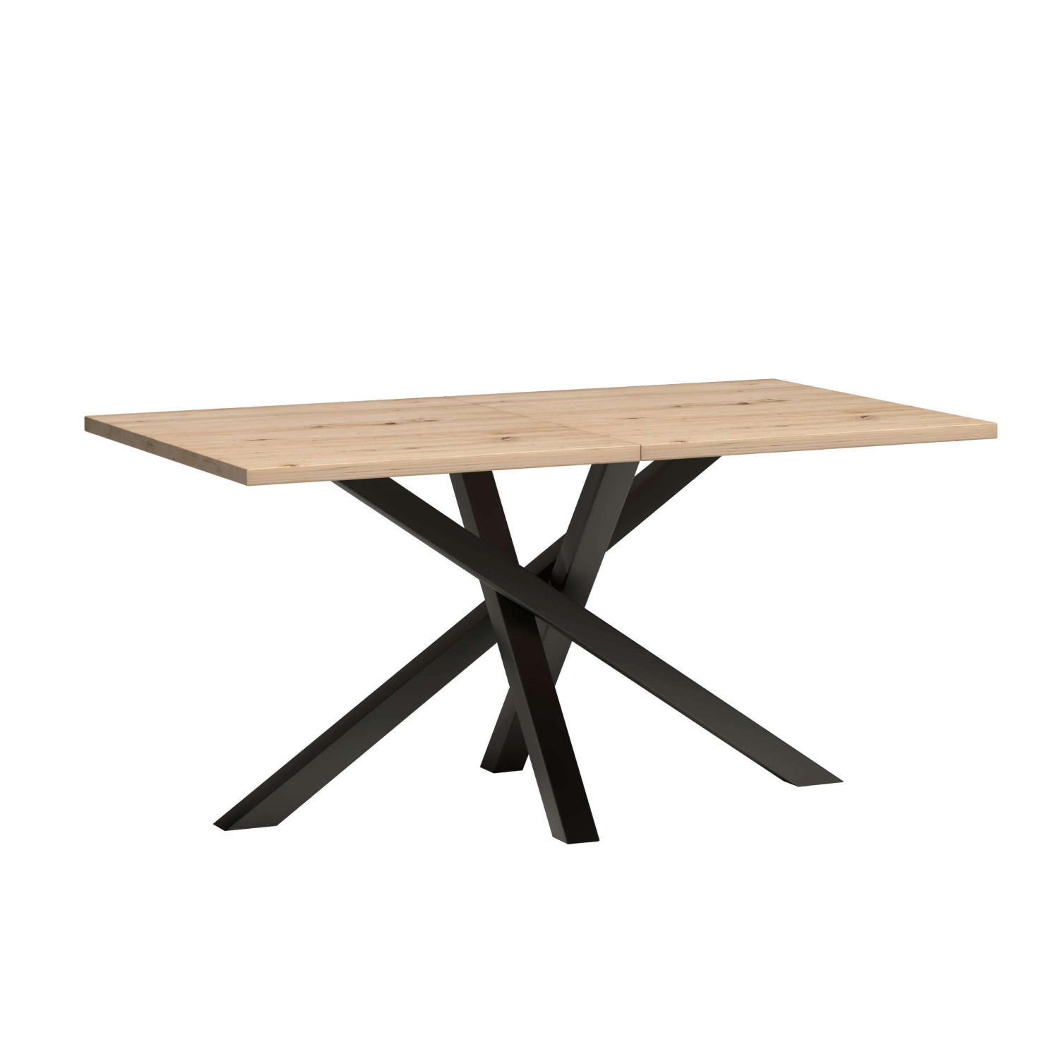 Koseto Esstisch Eiche Artisan 160x77.5x90 cm