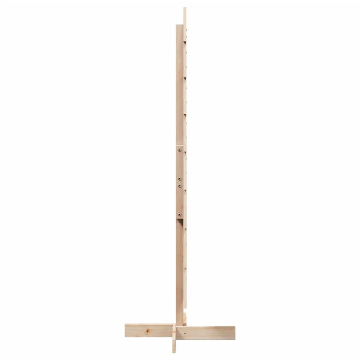 WEIHNACHTSBAUM Holz 76/50/150 Cm Braun Massivholz Kiefer - Braun, Holz (150cm) - vidaXL