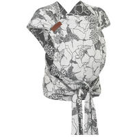 BABYTRAGE Hop-Tye Advanced - Hellgrau/Weiß, Textil (26.5/7.2/38.5cm) - Hoppediz
