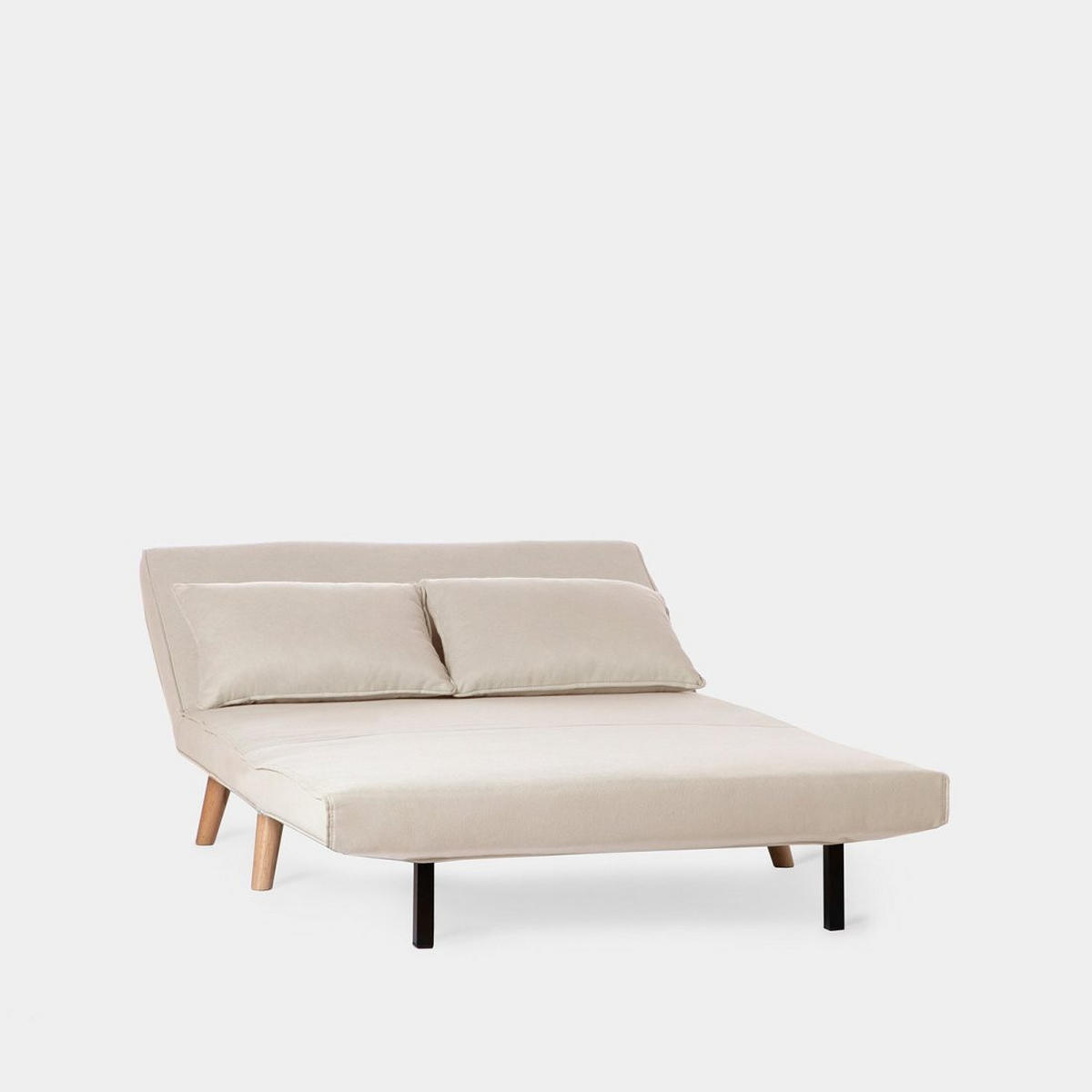 SCHLAFSOFA Noa Beige 117 cm x 79 cm - Beige, Textil (117/79/75cm) - Klast Home