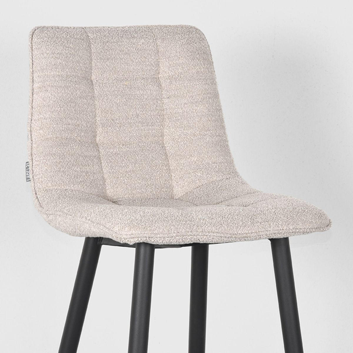 BARHOCKER Jelt Beige 42/46/105 cm 2er-Set - Beige, Textil (46/105/42cm) - LABEL51