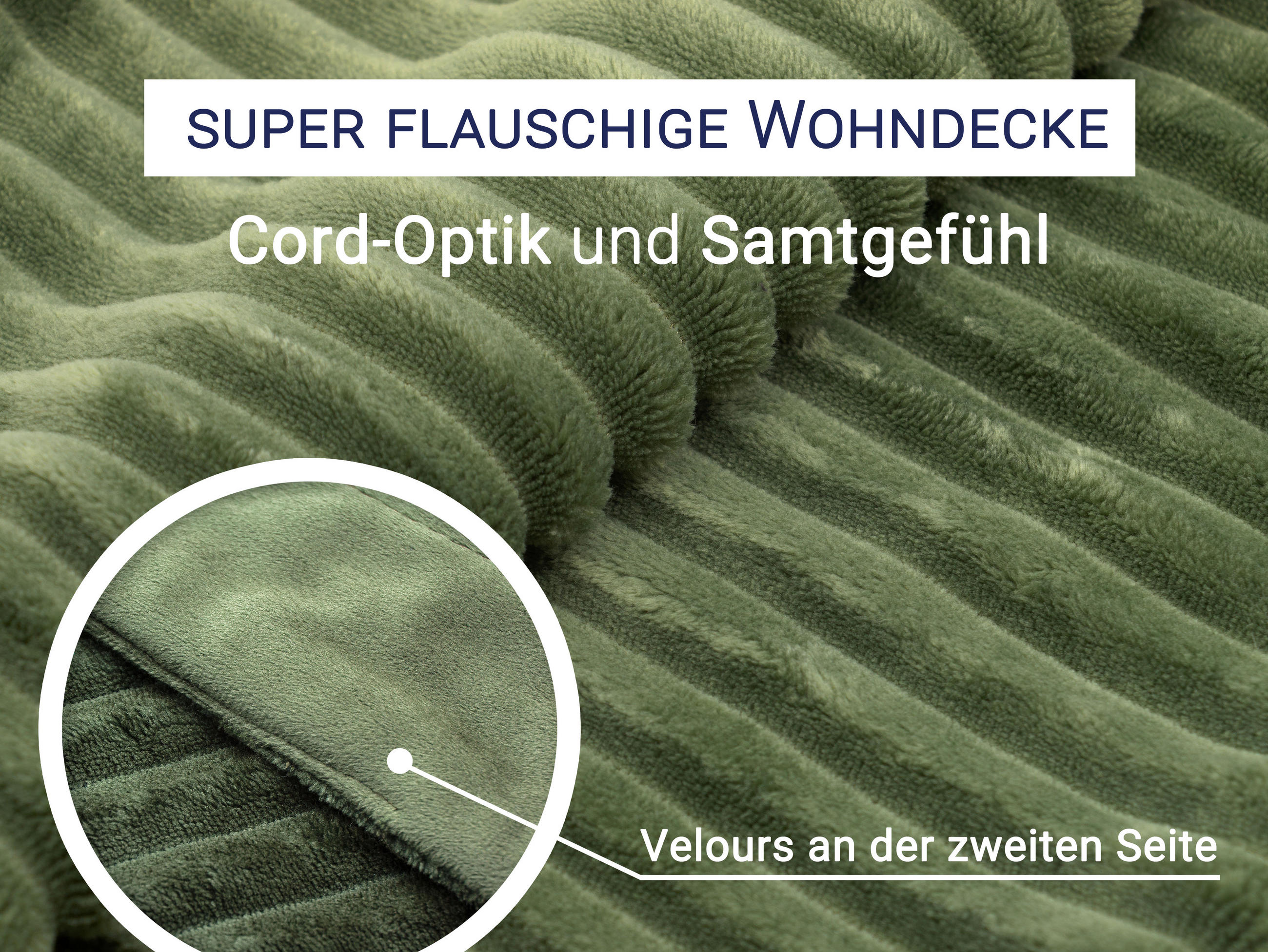 KUSCHELDECKE, 150 x 200 cm, 100% Polyester, Grün - Olivgrün, Textil (150/200cm)