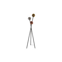 STEHLAMPE TIVOLI Schwarz Metall - Schwarz, Metall (45/45/169cm) - KAWOLA