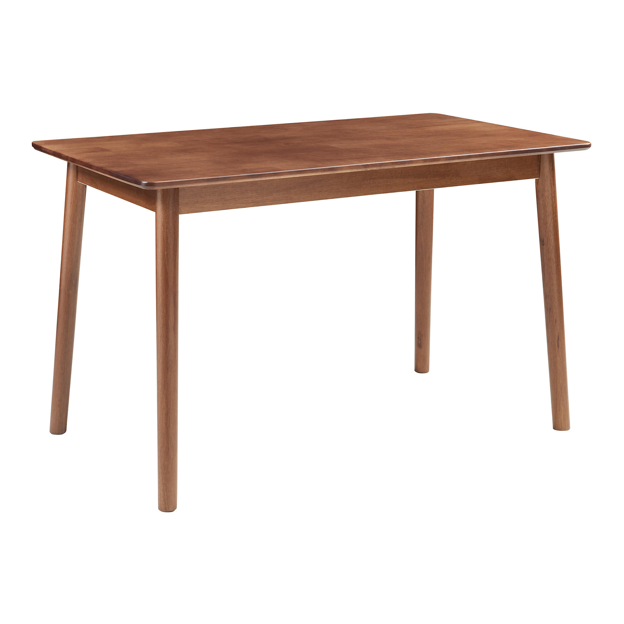 ESSTISCH Klijori - Walnussfarben, Holz (70/120/73.5cm) - [en.casa]