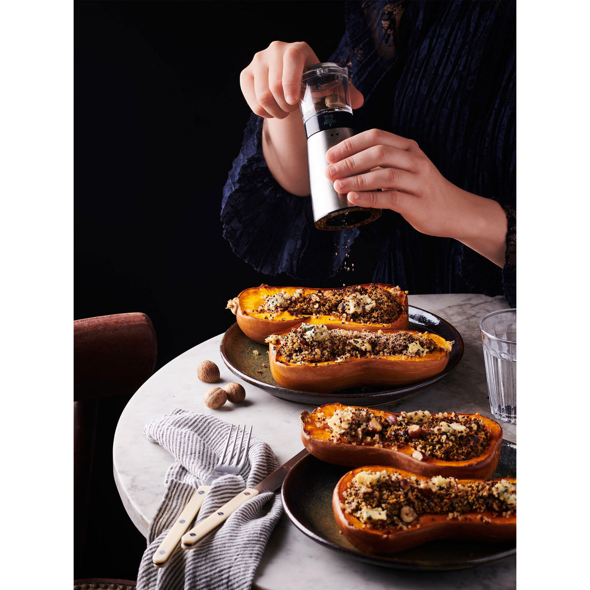 MUSKATMÜHLE Daman 15cm Edelstahl Acryl - Transparent, Kunststoff (6.5/15/6.5cm) - PEUGEOT