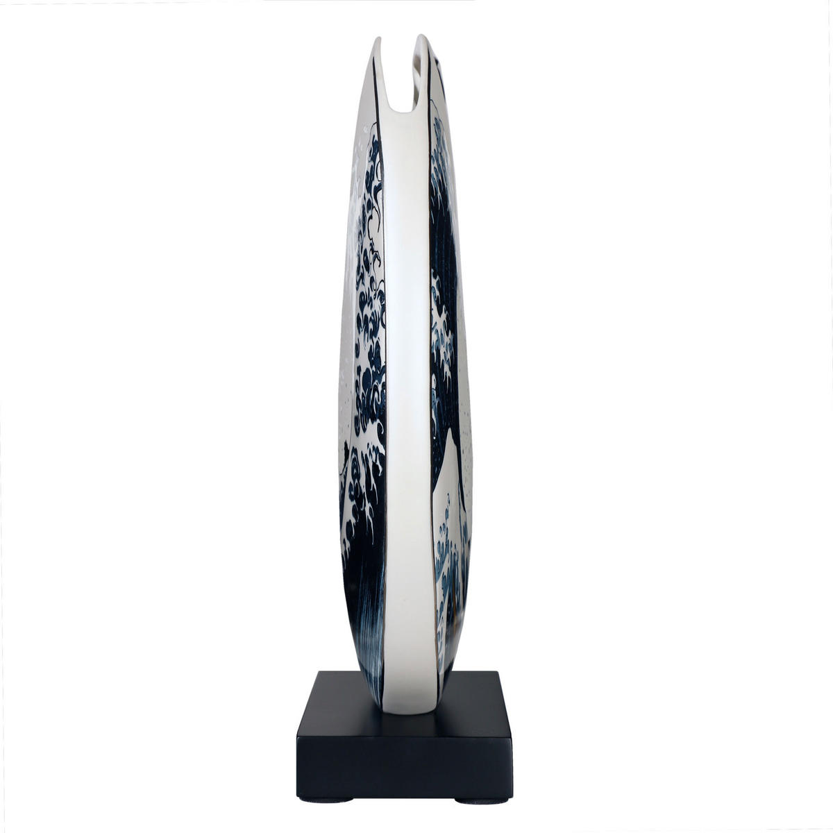 VASE Katsushika Hokusai - Die große Welle, Porzellan, Bunt, 33.5 cm - Multicolor, Keramik (33.5cm) - Goebel