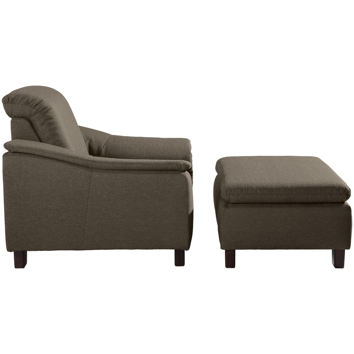 POLSTERSESSEL Kaylil Flachgewebe sahara - Sahara, Kunststoff (87/82/100cm) - 58aufmkessel