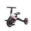 DREIRAD Smarty 2 in 1 rosa Laufrad Gummireifen umbaubar Pedale verstellbar - Rosa, Metall (67/46/52cm) - Chipolino