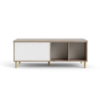 COUCHTISCH Weiß - Weiß, Holzwerkstoff (61/120/45cm) - ebuy24