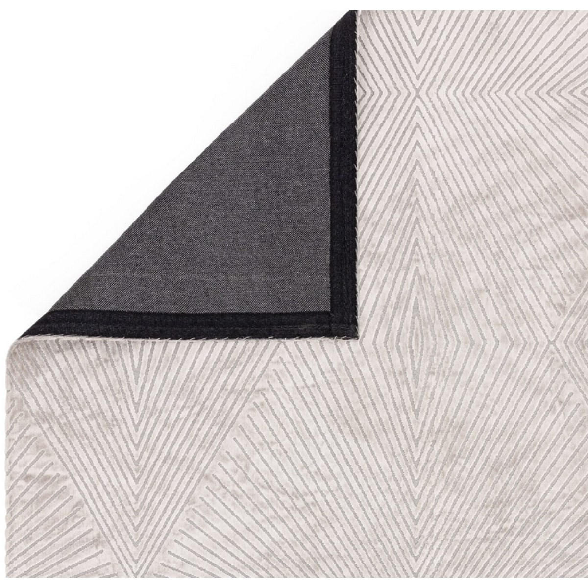 TEPPICH Moderner für Wohn- und Schlafzimmer LAIZE Grau 160 x 230 cm - Grau, Textil (160/230cm) - Novatrend