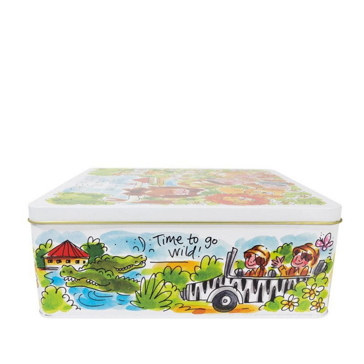 DOSE Beekse Bergen in Bunt - 21,7 x 7,5cm - Multicolor, Metall (21.7/7.5/21.7cm) - Blond Amsterdam