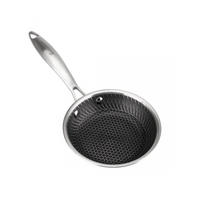 PFANNE Silber 16/16/4 cm 62954 - Silberfarben, Metall (16cm) - Elitehoff