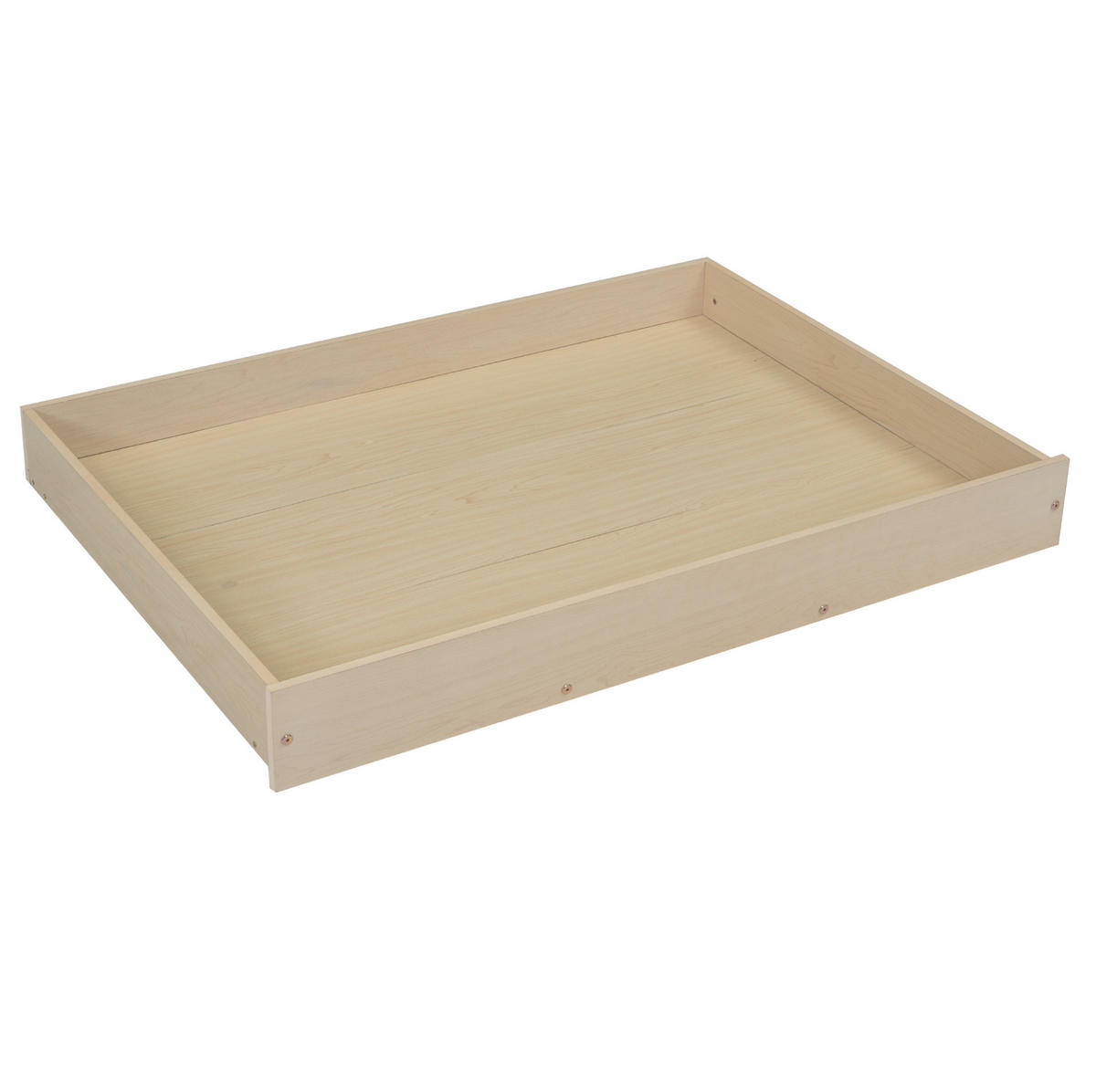 KINDERBETT 90/200 cm und 70/140 cm Hausbett L-Form mit Schubladen und Regalen, weiß, ohne Matratze - Weiß, Holz (90/200cm) - MIVRAY
