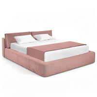 POLSTERBETT - Mauve, Textil (200/200cm) - home24