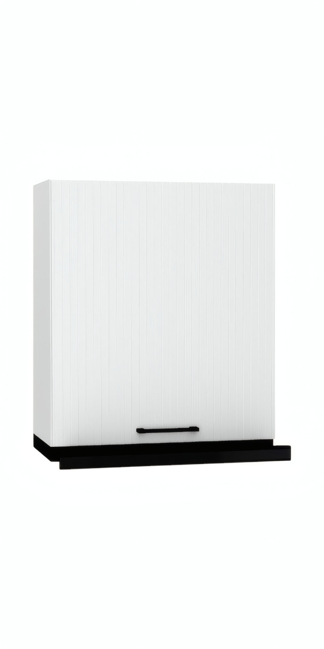 HÄNGESCHRANK W60/68 SLIM P/L - KENDRO - mit Dunstabzug - Weiß, Holz/Metall (60/68/30cm) - ROYAL24_MARKT