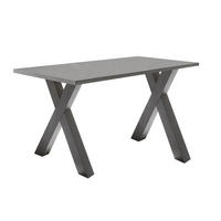 COMPUTERTISCH Edie 8 160 x 70 x 75 Schreibtisch graphit/graphit - Grau, Holz (160/70/75cm) - 58aufmkessel