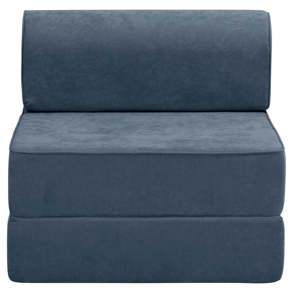 FALTSESSEL Katusha Flachgewebe blau - Blau, Kunststoff (80/71/80cm) - 58aufmkessel