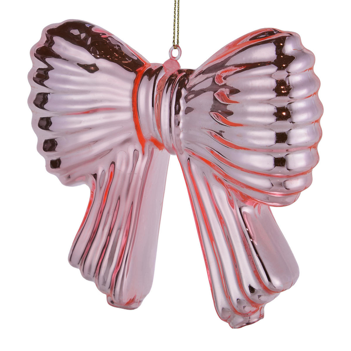 BAUMANHÄNGER Hang On Schleife - Pink, Glas (3.5/12/14cm) - Butlers