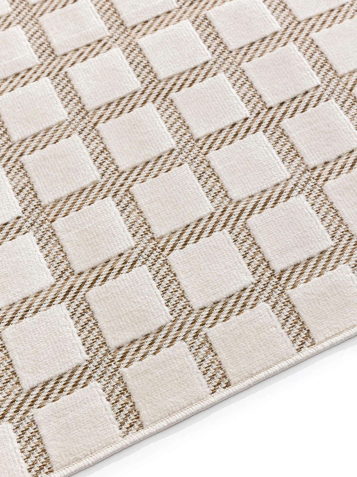 OUTDOORTEPPICH Kaleo Cream/Beige 200x300 cm - Creme, Kunststoff (200/300cm) - benuta