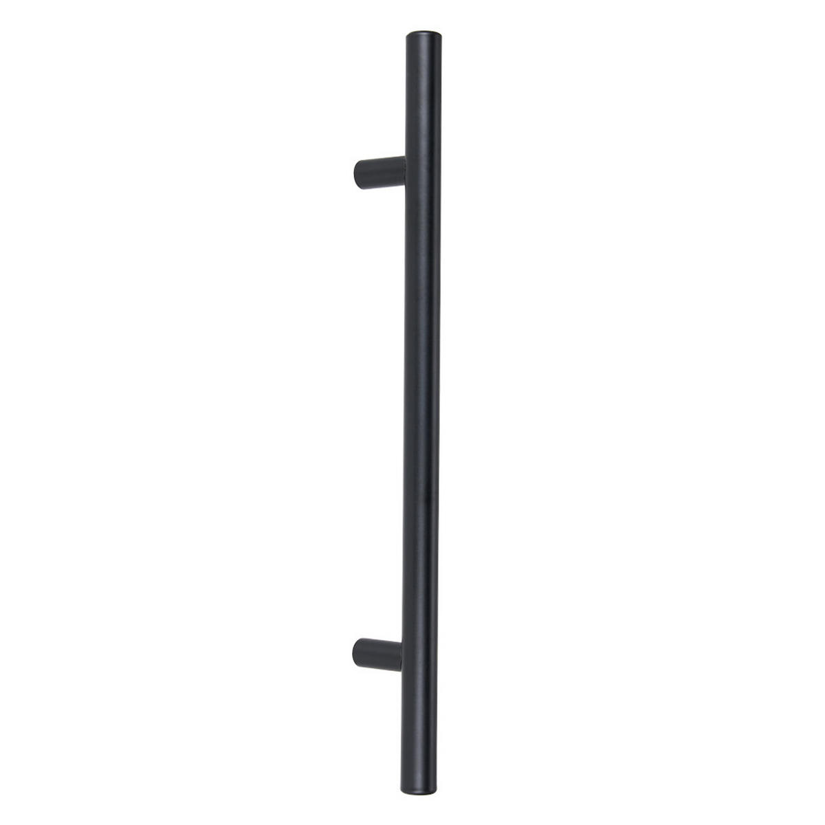MÖBELGRIFFE 10er-Set aus rostfreiem Edelstahl black Vielseitig einsetzbar Einfache Montage Angenehme Haptik Pflegeleicht 250 mm - Schwarz, Metall (25/1/16cm) - Livingandhome