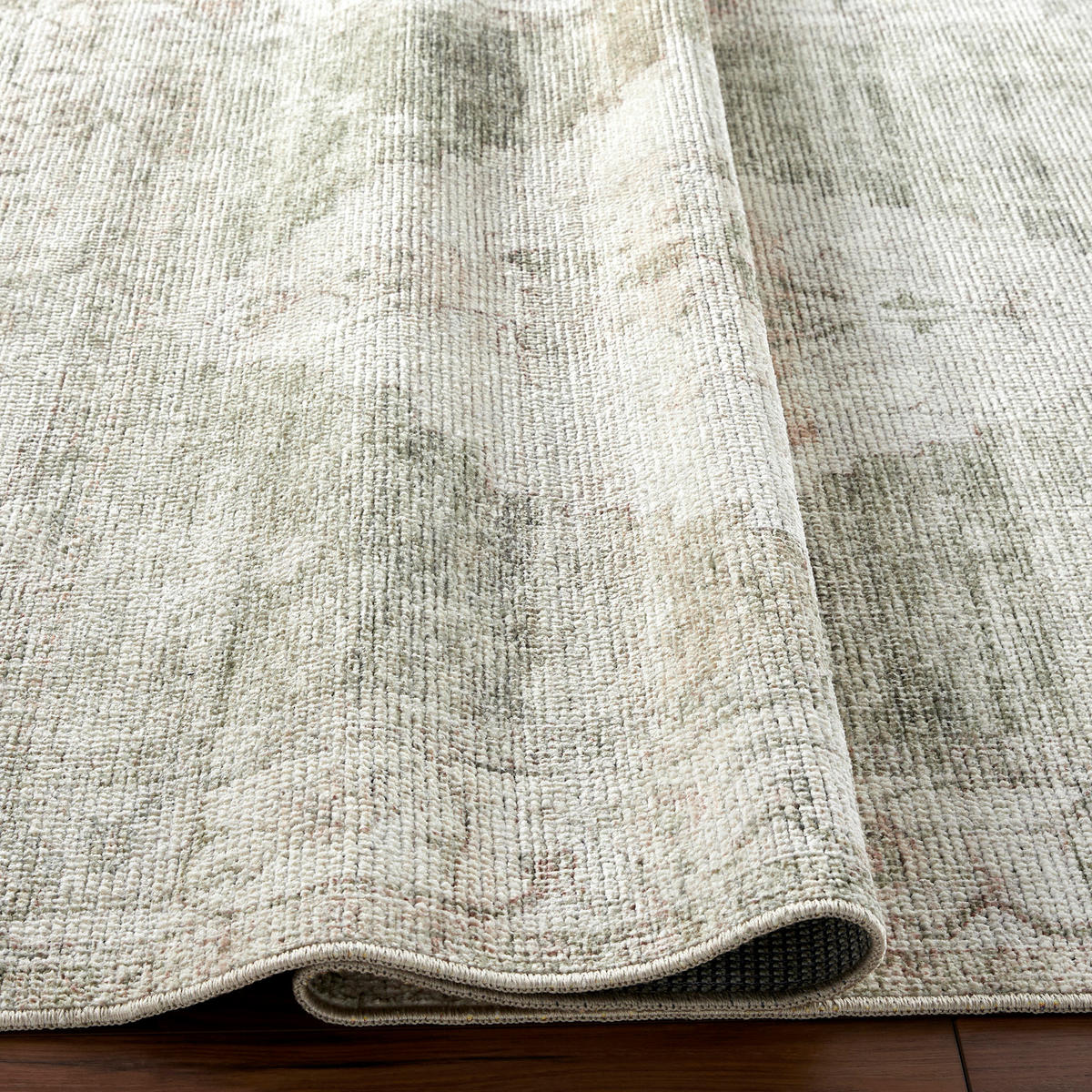 VINTAGE-TEPPICH Luca 200/275 cm Salbeigrün - Grün, Textil (200/275cm) - LIVABLISS