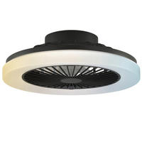 LED DECKENLEUCHTE Varelo Schwarz 42/42/13,8 cm - Schwarz, Kunststoff (42/42/13.8cm) - Brilliant
