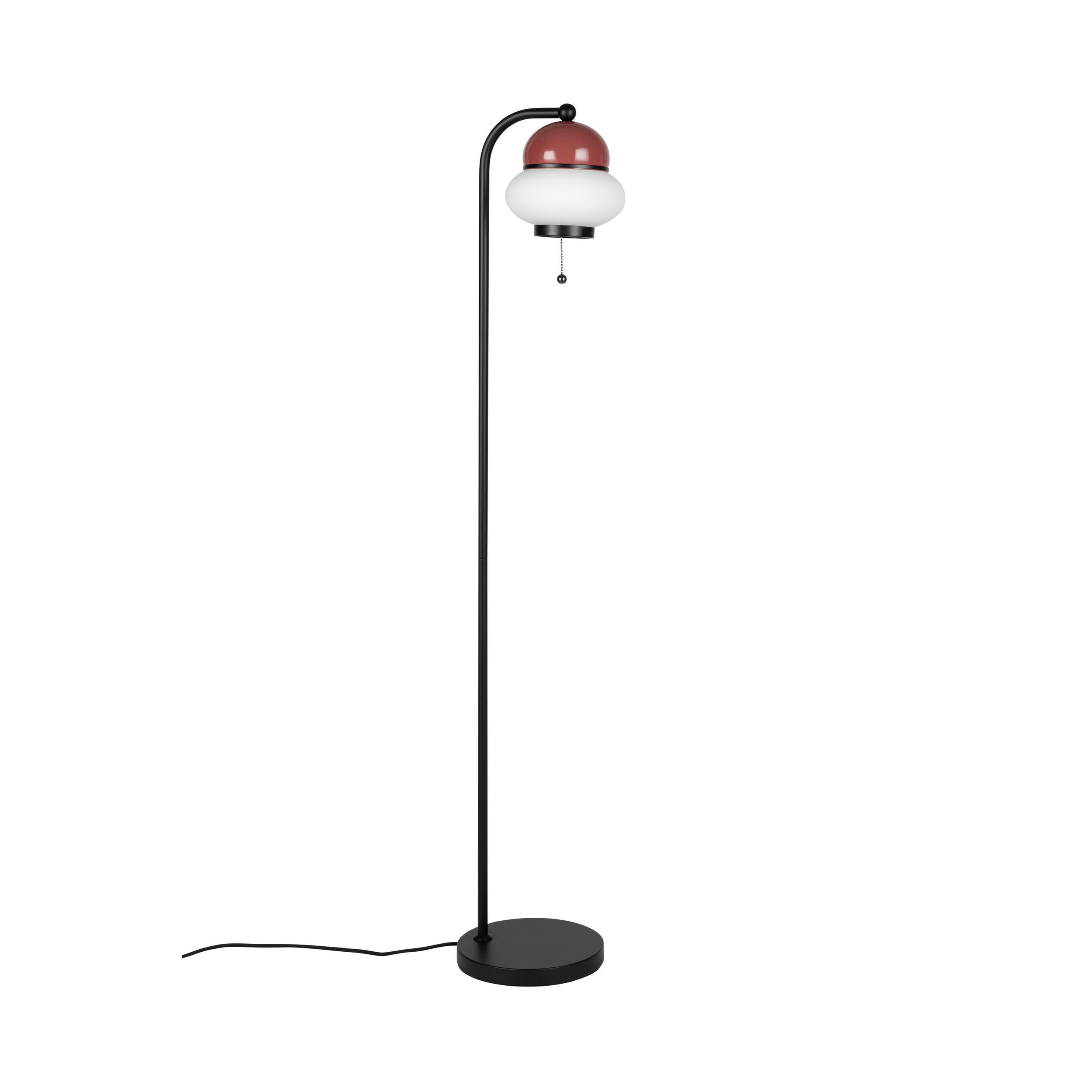 STEHLAMPE Bumble Rot - Rot, Metall (26/26/130.5cm) - Zuiver