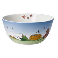 KÜNSTLERSCHALE Der kleine Yogi Für Dich gesammelt, Fine Bone China, Bunt, 15 cm - Multicolor, Keramik (7cm) - Goebel