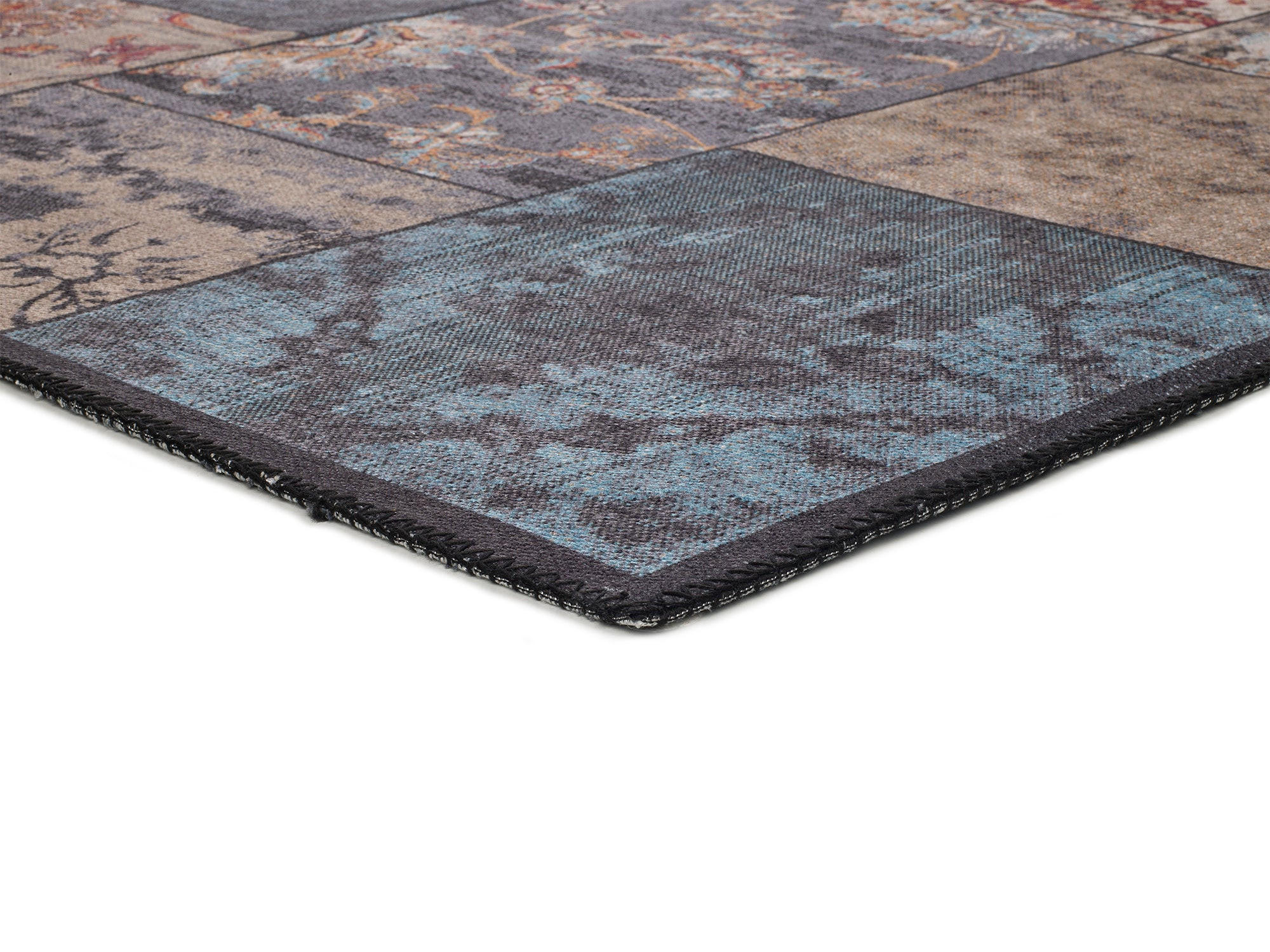 WEBTEPPICH Mehrfarbig Neila 140/200 cm - Multicolor, Naturmaterialien/Textil (140/200cm) - Atticgo