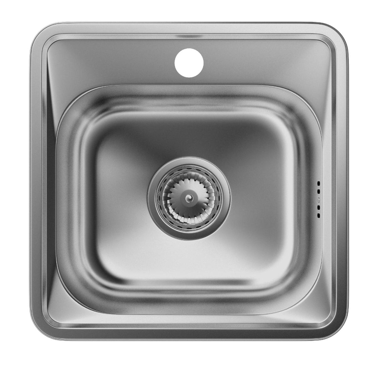 STAHLSPULE TURI38 - Chromfarben, Metall (38/15/38cm) - Granitan