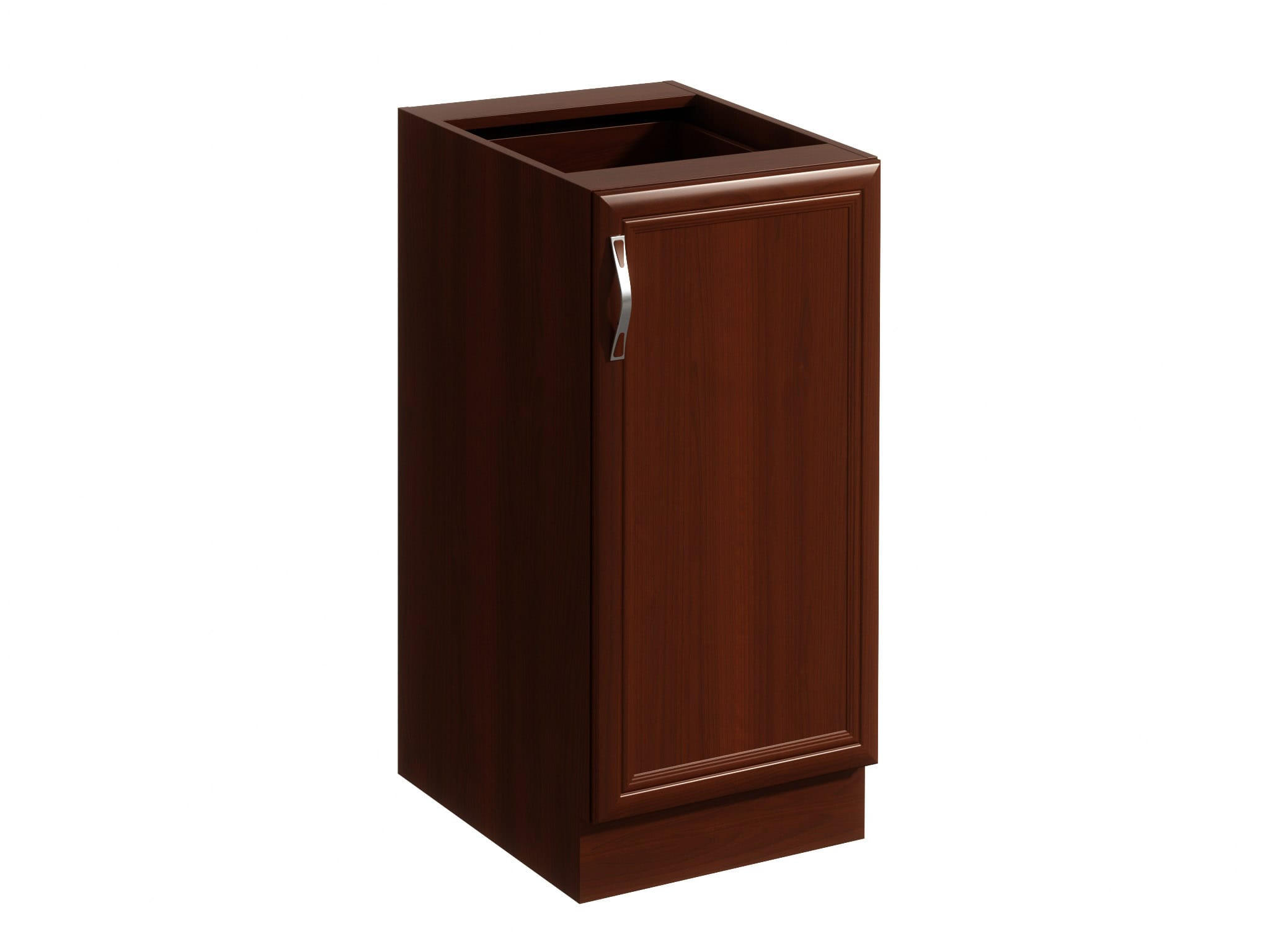 UNTERSCHRANK D40 – Sycylia Milano – für kleine und große Küchen – Milano / Walnuss / Links - Walnussfarben, Holzwerkstoff (40/82/47cm) - ROYAL24_MARKT