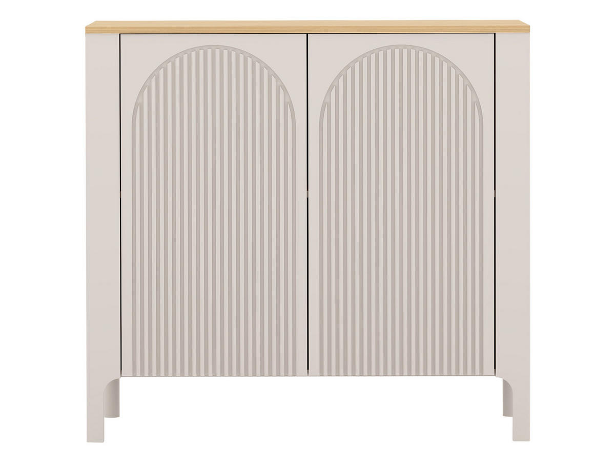 KOMMODE Marbella 02 - Kaschmir, Holzwerkstoff (103/96/41cm) - MIRJAN24