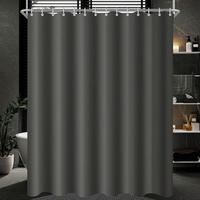 DUSCHVORHANG 100 x 180 cm Dunkelgrau Wasserabweisend Antischimmel Polyester - Anthrazit, Textil (100/180cm)
