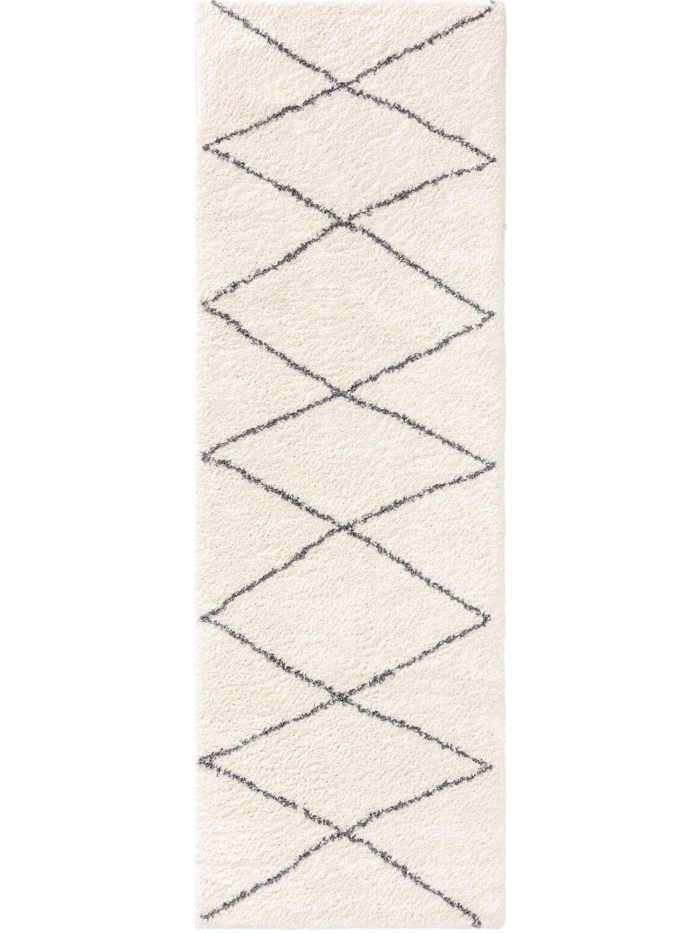 LÄUFER Benno Cream 80x240 cm - Beige, Textil (80/1cm) - KUNSTLOFT