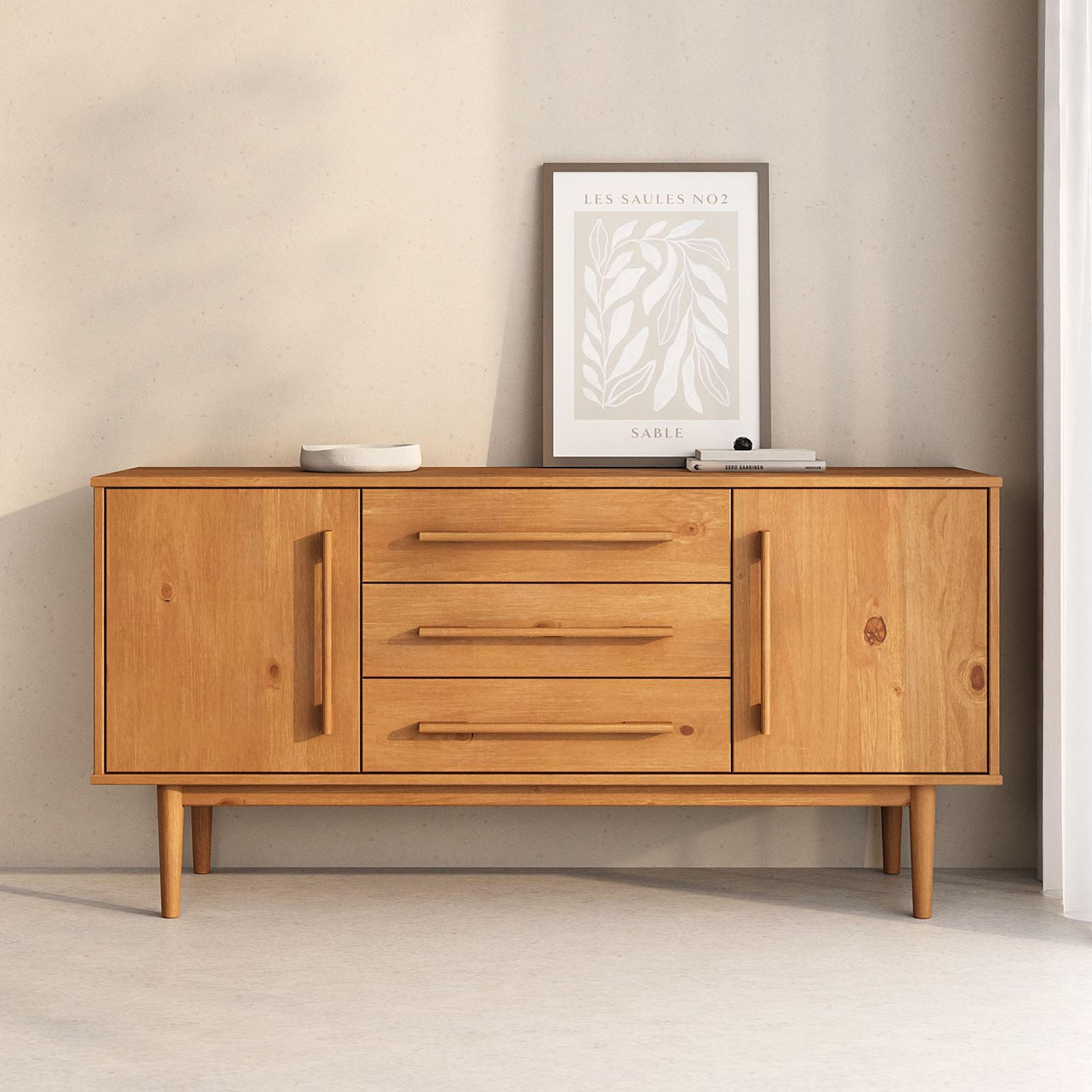 Thumbnail - Idimex Sideboard, Eiche, Holz, Kiefer, Mode, 145x71x43 cm, FSC Mix, Wohnzimmer, Kommoden & Sideboards, Sideboards