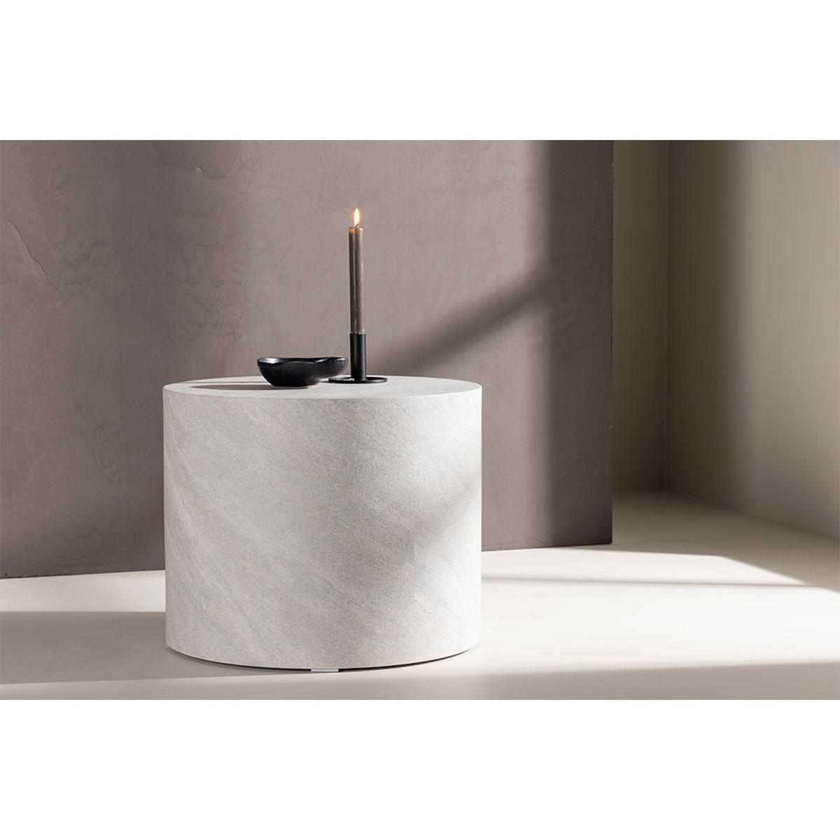 COUCHTISCH, York, Grau, MDF, 50 x 50 x 40 cm - Grau, Holzwerkstoff (50/50/40cm) - ebuy24