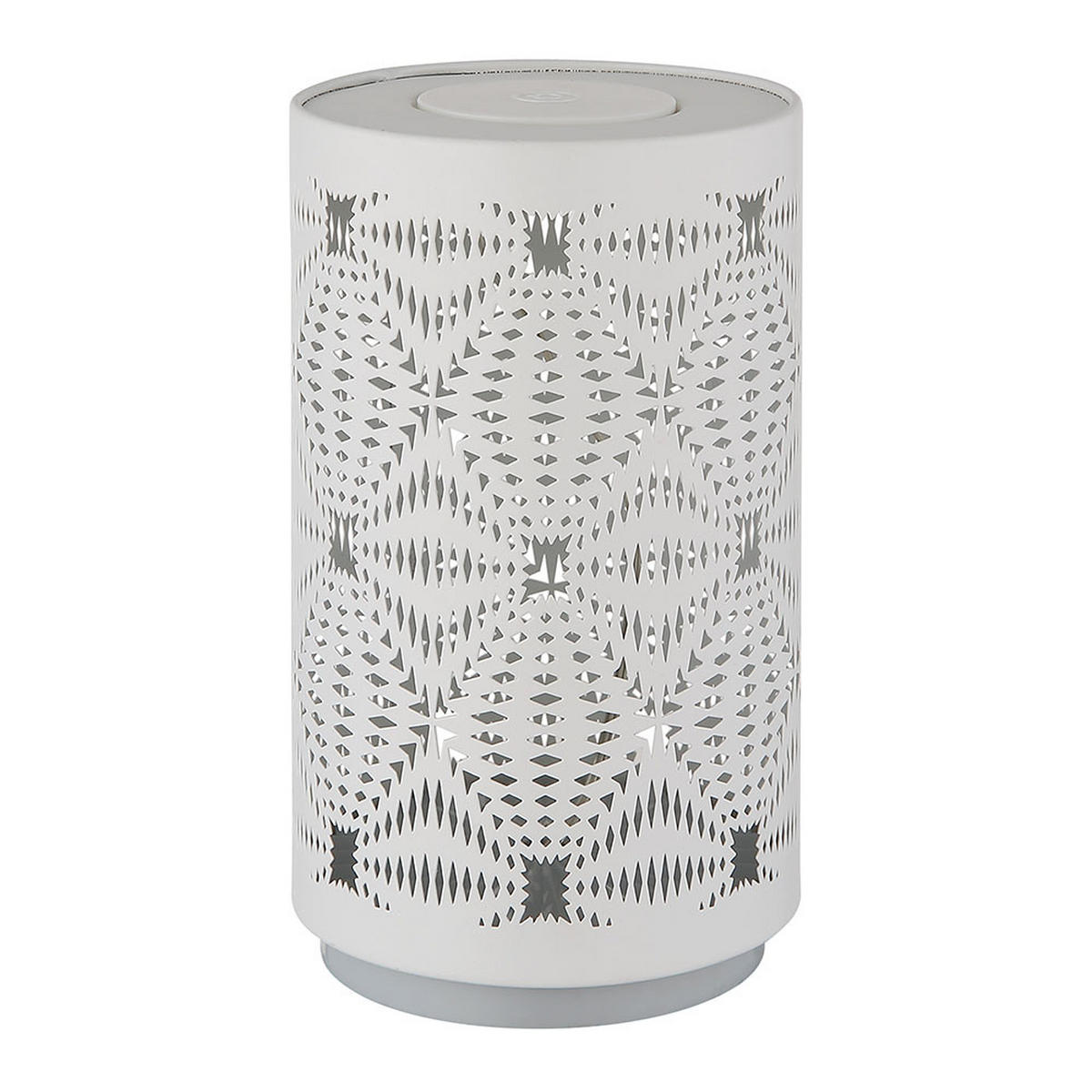 LED TISCHLEUCHTE Weiß 2er Set - Weiß, Metall (8/8/14cm) - Globo Lighting