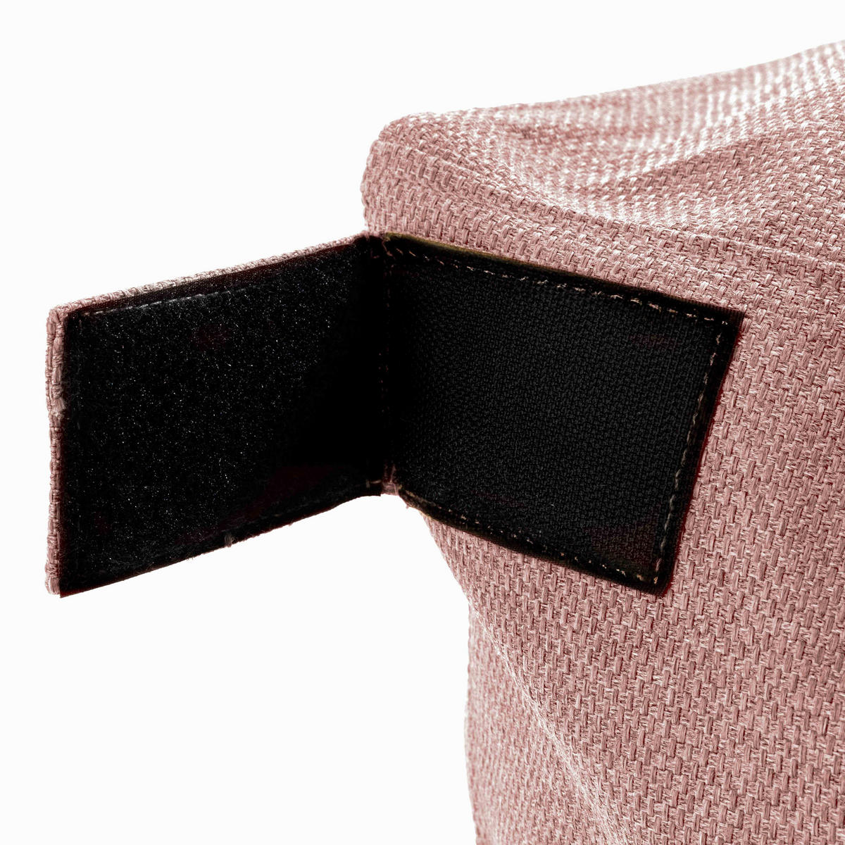 GARTENSOFA mit 2 Sitzplätzen, Puderrosa - Pink, Textil - Oviala