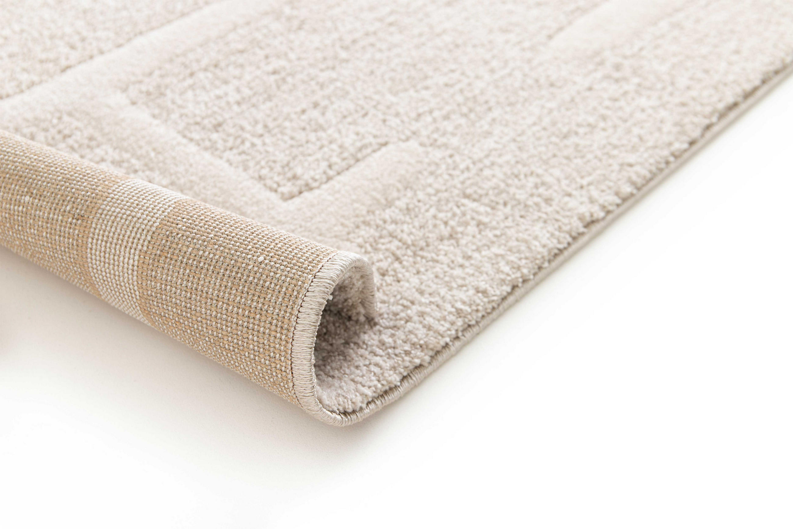 Thumbnail - Atticgo Webteppich, Beige, Textil, Abstrakt, Rechteckig, 160x230 cm, Oeko-Tex® Standard 100, antistatisch, Teppiche & Bö...