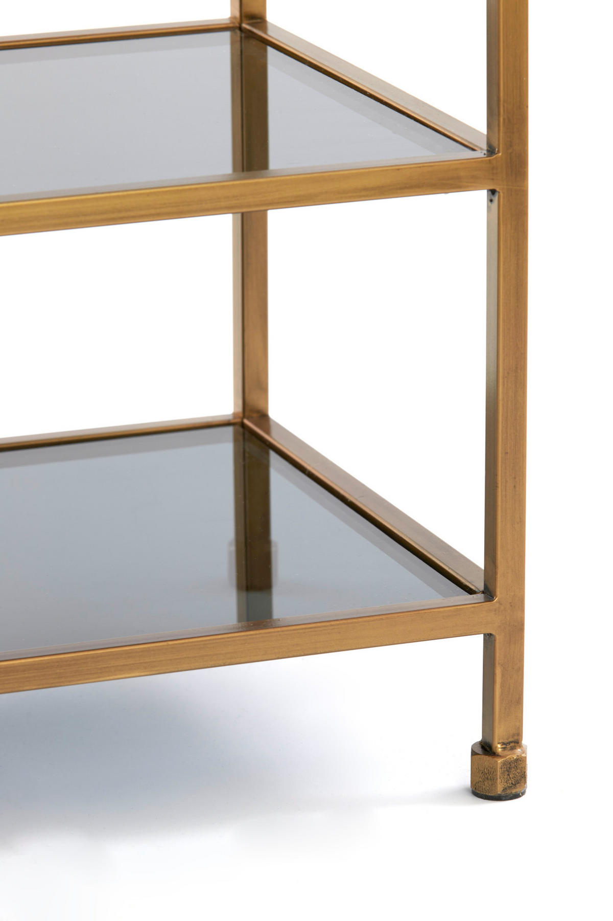 KONSOLENTISCH Aino Bronze 140/35/80 cm - Bronzefarben, Metall (140/35/80cm) - Light & Living