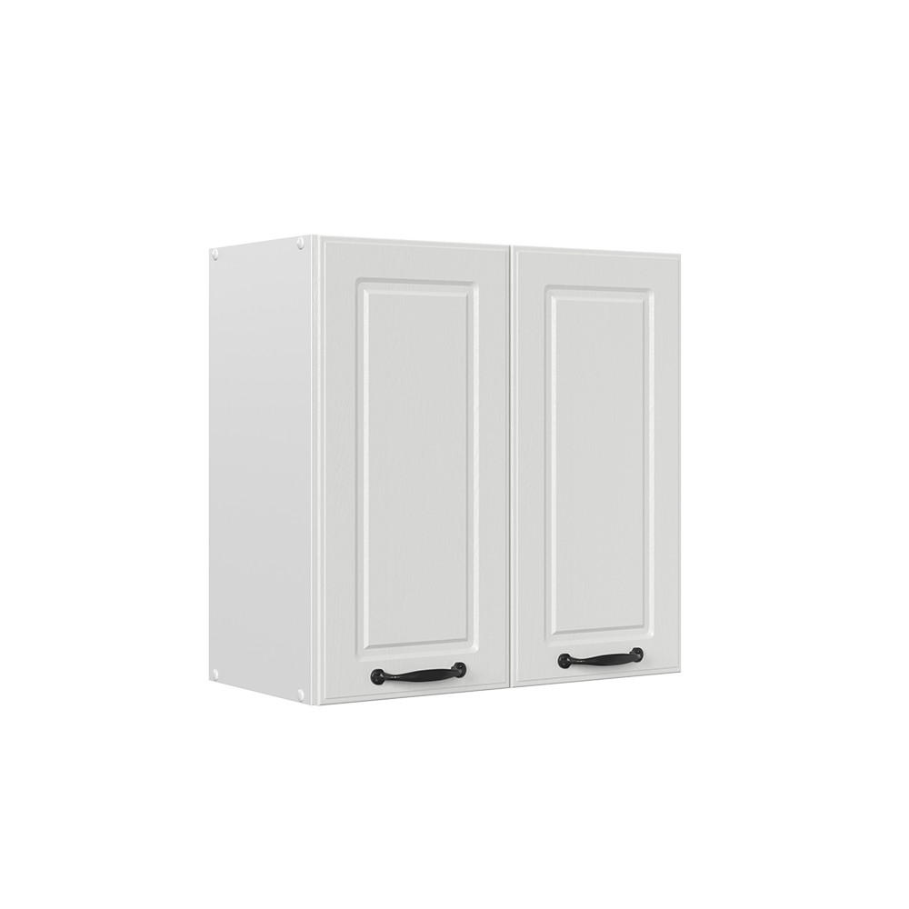 HÄNGESCHRANK R-Line Weiß Landhaus 60 cm - Creme/Weiß, Holzwerkstoff (60/60/31cm) - Vicco