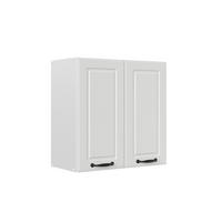 HÄNGESCHRANK R-Line Weiß Landhaus 60 cm - Creme/Weiß, Holzwerkstoff (60/60/31cm) - Vicco