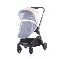 MOSKITONETZ Lux weiß Insektenschutz, Kinderwagen, Buggy, Reißverschluss, universell passend - Weiß, Textil - Chipolino