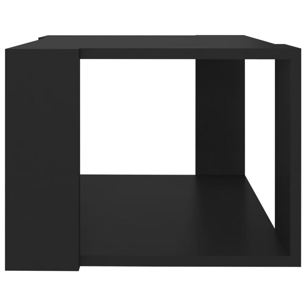 COUCHTISCH Schwarz 40x40x30 cm Holzwerkstoff - Schwarz, Holzwerkstoff (40/40/30cm) - furnicato