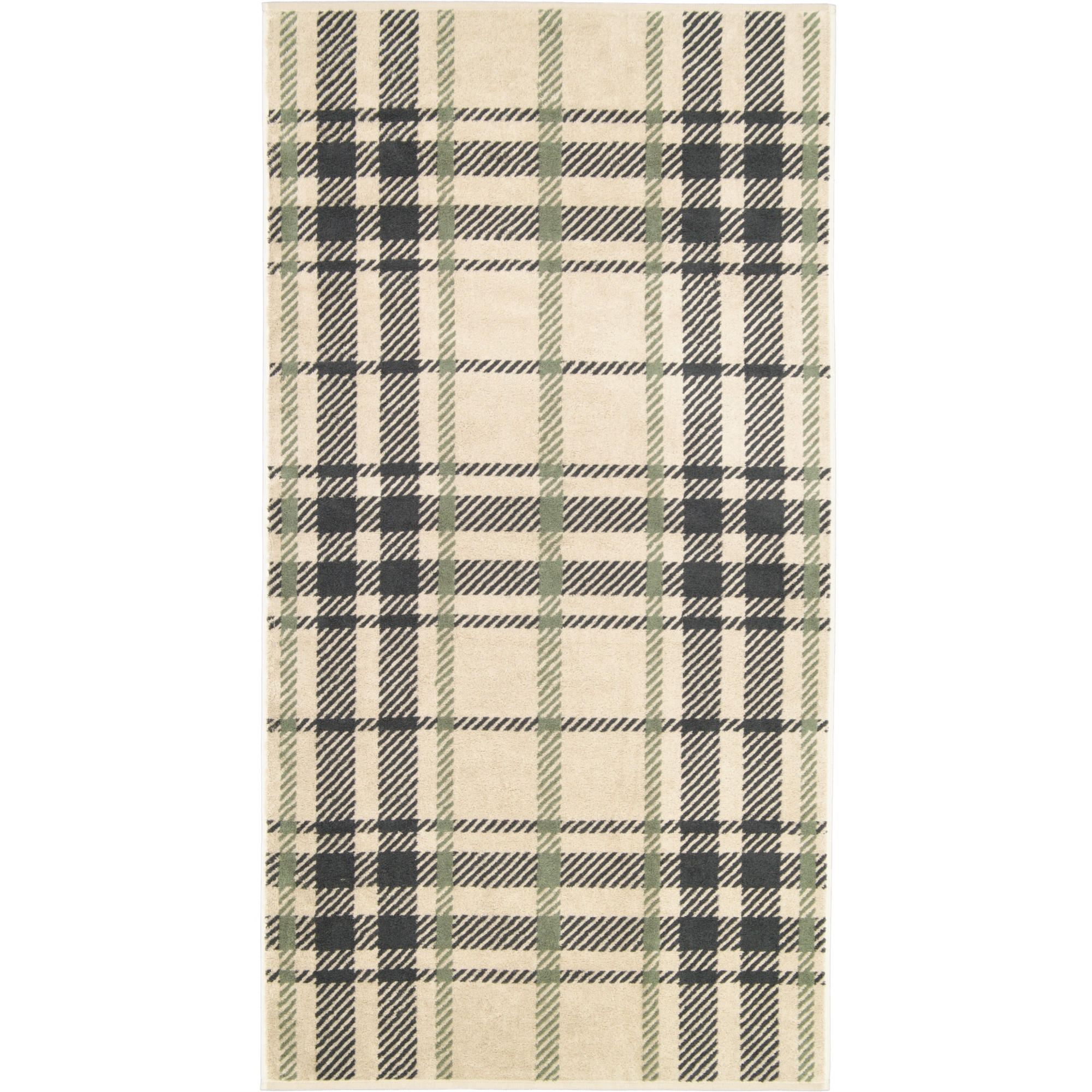 HANDTÜCHER ALPENCHIC EDITION KARO 6231 NATUR - 37 - Beige, Textil (70/140cm) - Cawoe